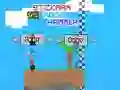 Joc Stickman vs Noob Ciocan on-line