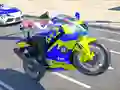 Joc Joc de curse cu biciclete de poliție on-line Joc Joc de curse cu biciclete de poliție on-line