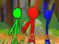 Joc StickMan Frați vs Zombi on-line