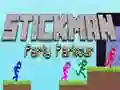 Joc Petrecerea Stickman Parkour on-line Joc Petrecerea Stickman Parkour on-line