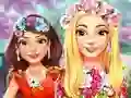 Joc Aspectul meu de modă florală visător on-line Joc Aspectul meu de modă florală visător on-line