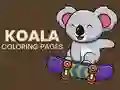 Joc Pagini de colorat cu koala on-line