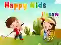 Joc Puzzle Copii Fericiți on-line Joc Puzzle Copii Fericiți on-line