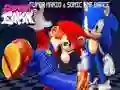 Joc Super Mario și Sonic Dans FNF on-line