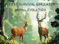 Joc Simulator de supraviețuire în pădure: Evoluția animalelor on-line