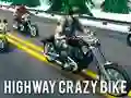 Joc Motocicletă Nebună pe Autostradă on-line Joc Motocicletă Nebună pe Autostradă on-line