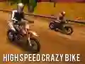 Joc Motocicletă Nebună de Viteză Mare on-line Joc Motocicletă Nebună de Viteză Mare on-line
