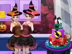 Joc Tort de petrecere de Halloween on-line Joc Tort de petrecere de Halloween on-line
