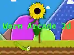 Joc Worm Arcade 2D on-line