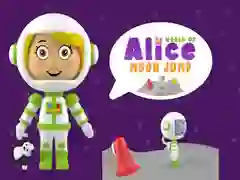 Joc Lumea Saltului pe Lună a lui Alice on-line Joc Lumea Saltului pe Lună a lui Alice on-line