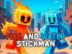 Joc Stickman Foc și Apă on-line
