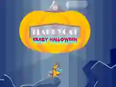 Joc FlappyPisica Halloween Nebun on-line