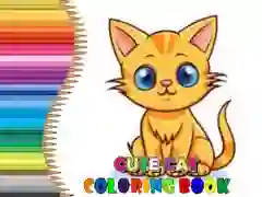 Joc Cartea de colorat cu pisici drăguțe on-line
