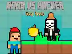 Joc Noob vs Hacker Mărul de Aur on-line Joc Noob vs Hacker Mărul de Aur on-line
