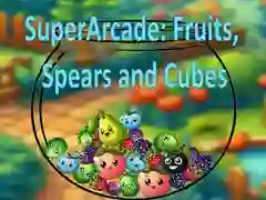Joc SuperArcade: Fructe, Sulițe și Cuburi on-line