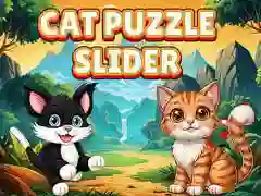 Joc Slider Puzzle cu Pisici on-line