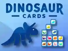 Joc Cărți cu Dinozauri on-line