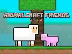 Joc AnimalCraft Prieteni 2 jucători on-line