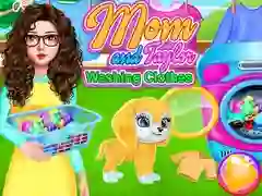 Joc Mama și Taylor Spală Haine on-line
