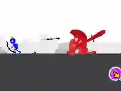 Joc Roșu și Albastru - Puzzle-urile Spionului Stickman on-line
