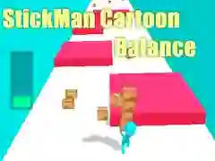 Joc Echilib StickMan Cartoon on-line