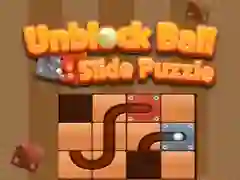 Joc Deblochează Mingea: Puzzle de Alunecare on-line
