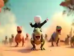Joc Stickman: Arena Dinosaurilor on-line