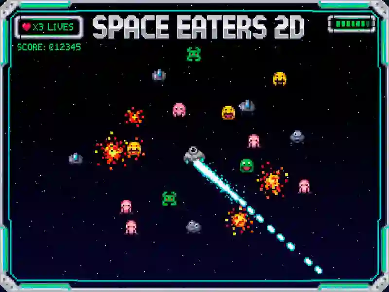 Joc Space Eaters 2D on-line
