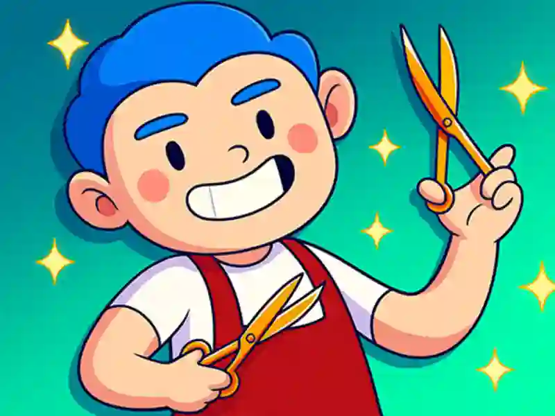 Joc Magazin inactiv de frizerie on-line