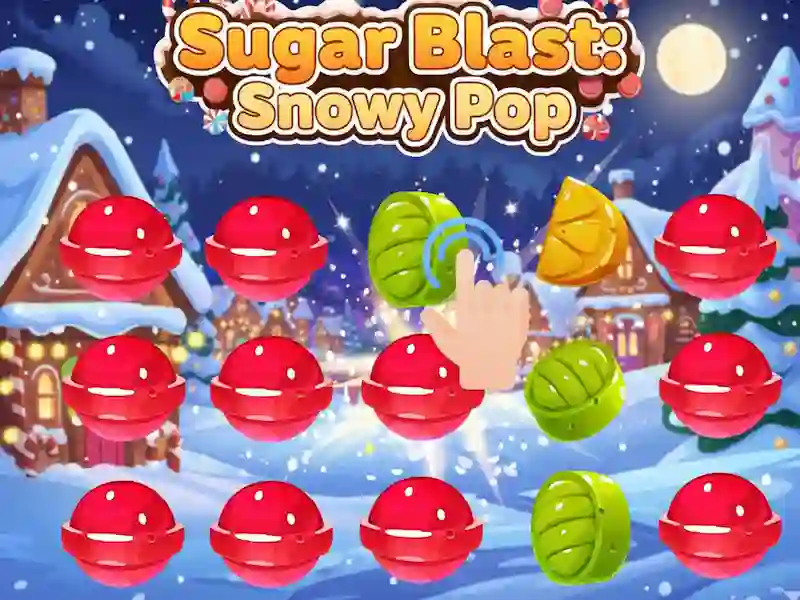 Joc Sugar Blast: Pop cu zăpadă on-line