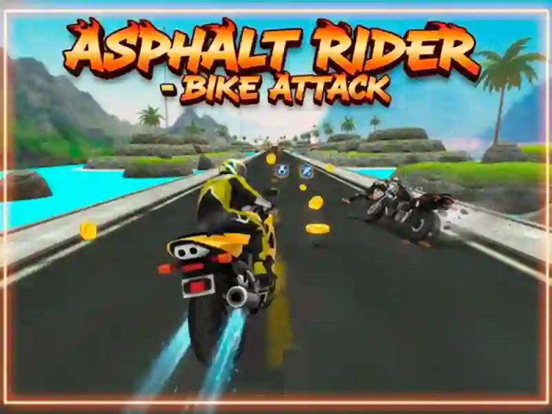 Joc Asphalt Rider — Bike Attack on-line