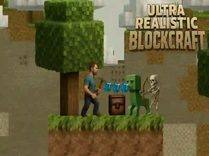 Joc Blockcraft ultra realist on-line