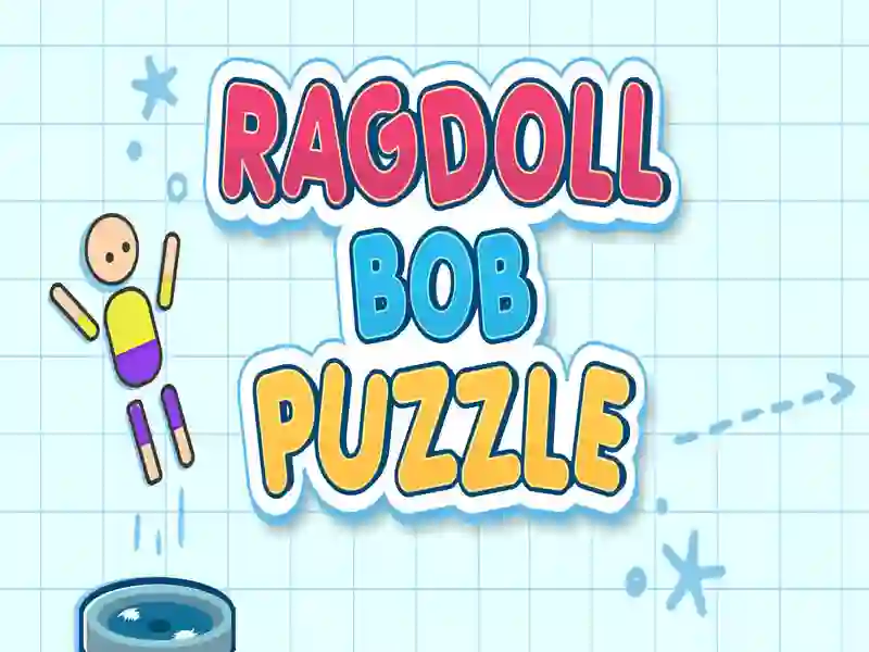 Joc Ragdoll Bob Puzzle on-line