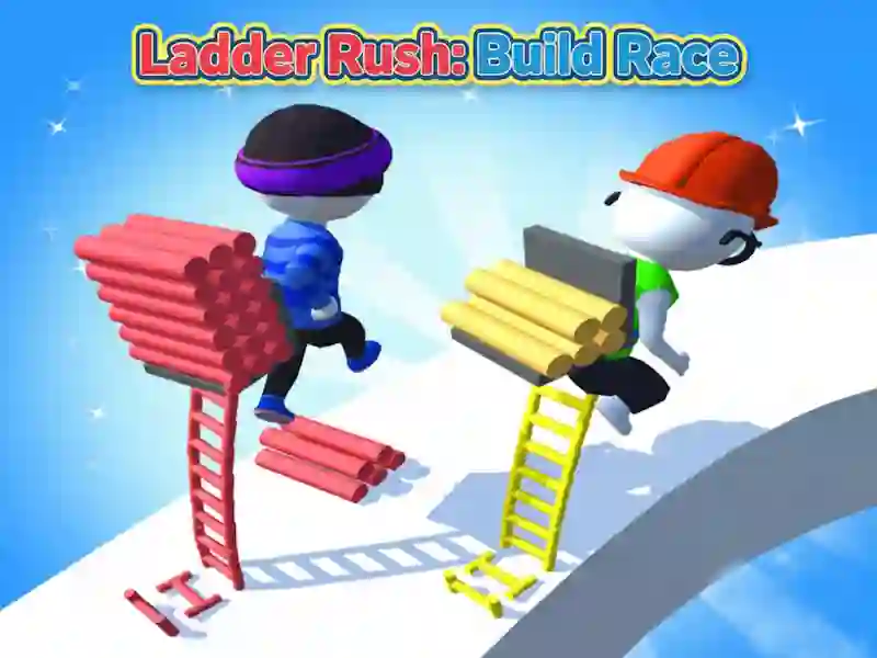 Joc Ladder Rush: Build Race on-line