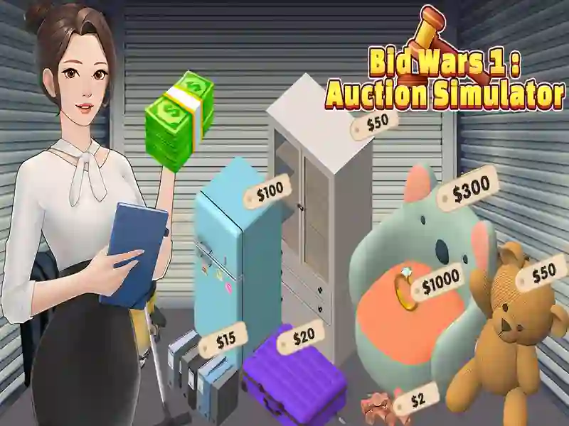 Joc Bid Wars 1 Simulator de licitație on-line