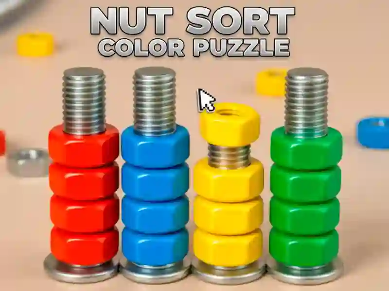 Joc Nut Sort Color Puzzle on-line