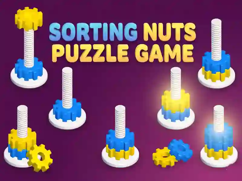 Joc Sorting Nuts Puzzle Game on-line