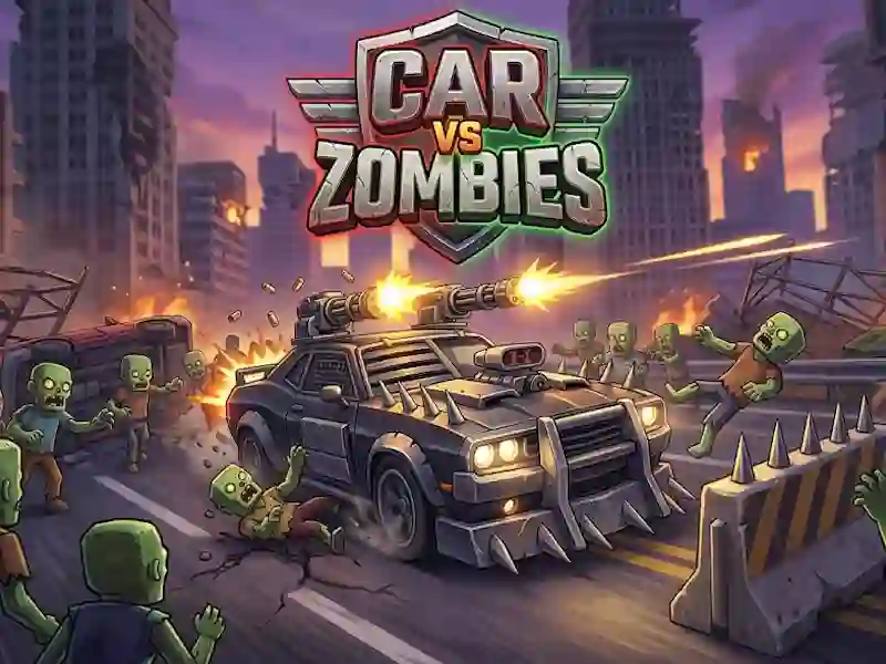 Joc Car VS Zombies on-line
