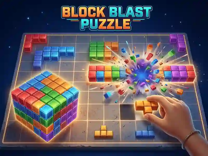 Joc Block Blast Puzzle on-line