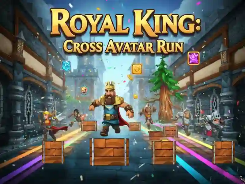 Joc Regele Regal: Cross Avatar Run on-line