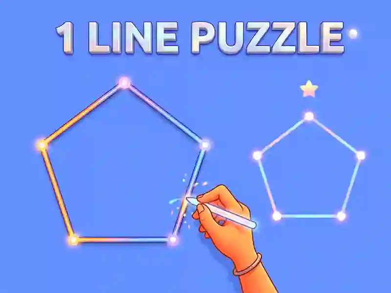 Joc Puzzle cu 1 linie on-line