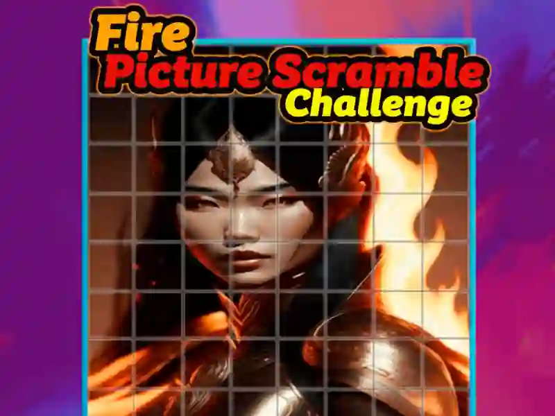 Joc Fire Picture Scramble Challenge on-line