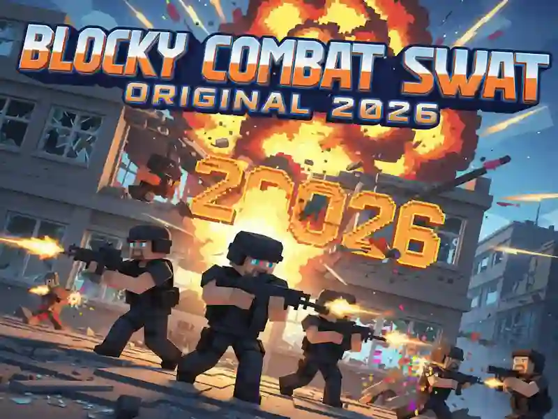 Joc Blocky Combat Swat Original 2026 on-line