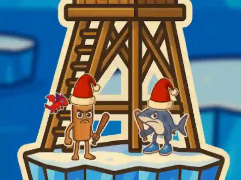 Joc Tung Tung Sahur Snow Arena on-line