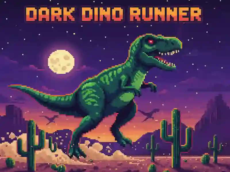Joc Dark Dino Runner on-line