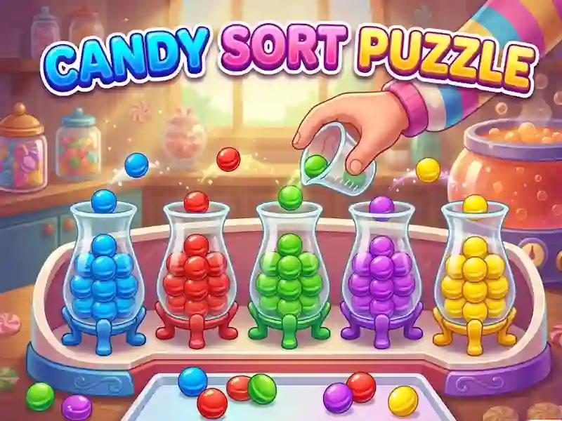 Joc Candy Sort Puzzle on-line
