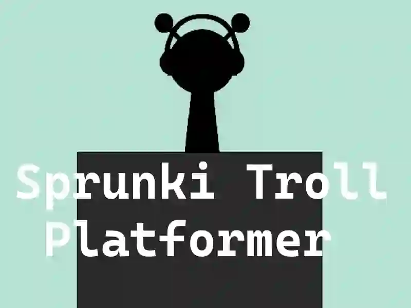 Joc Sprunki Troll Platformer on-line