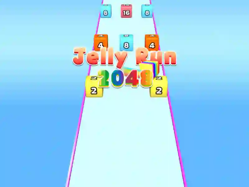 Joc Jelly Run 2048 on-line