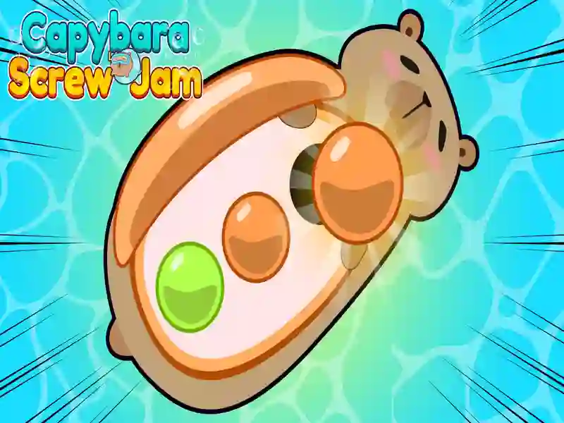 Joc Gem cu șuruburi capybara on-line Joc Gem cu șuruburi capybara on-line