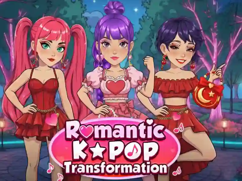 Joc Transformare romantică K Pop on-line